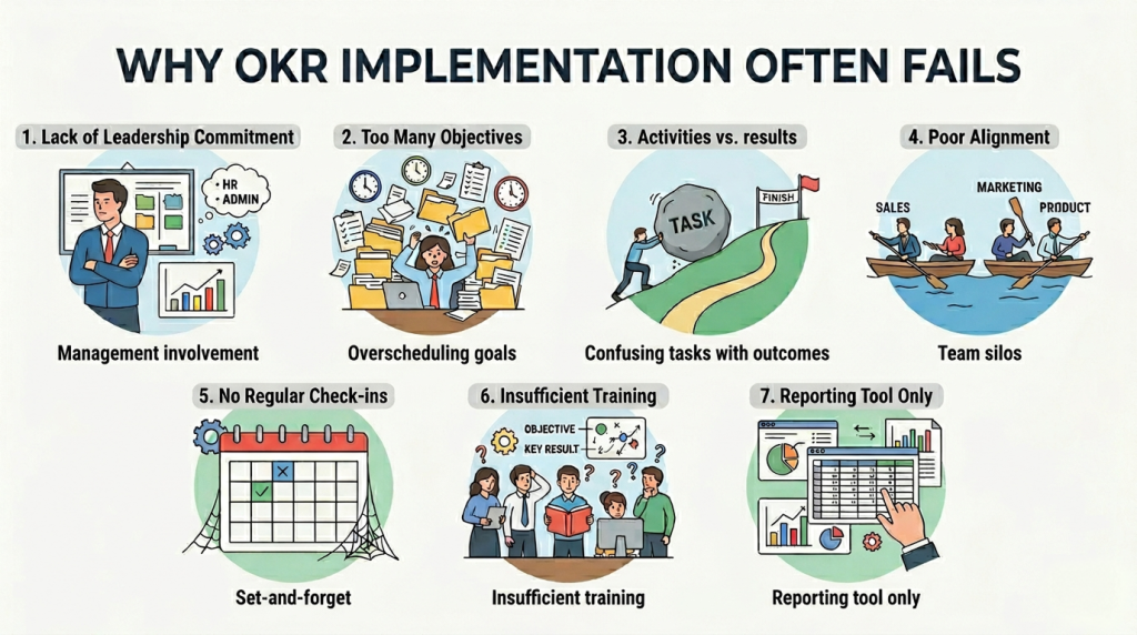 Why OKR Implementation Often Fails